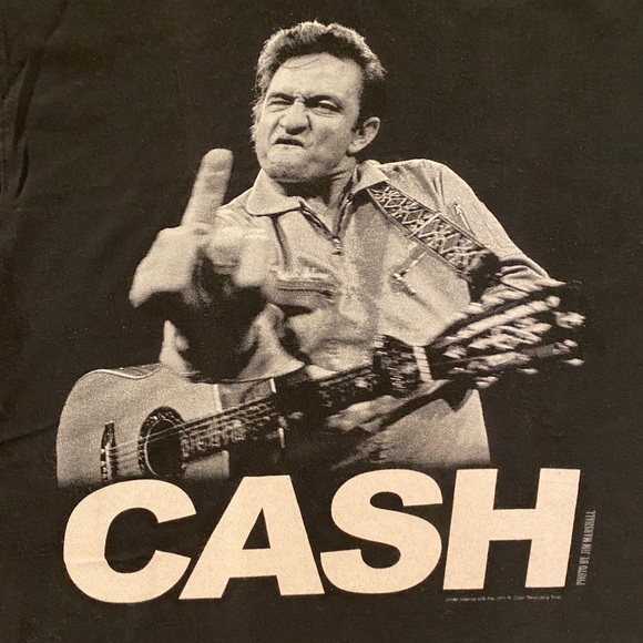 Johnny Cash Folsom Prison by Jim Marshall T Shirt - Picture 3 of 8